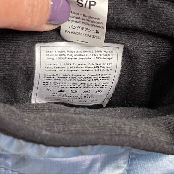 OR Outdoor Research Blue Puffer Booties Small - Picture 2 of 9